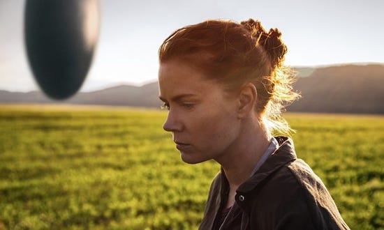 Amy Adams stars in "Arrival," a 2016 Paramount Pictures release directed by Denis Villeneuve.