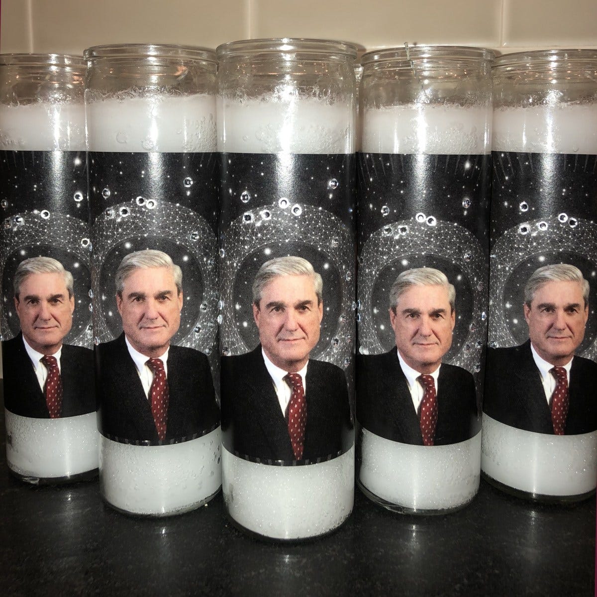 Robert Mueller devotional candles | Boing Boing
