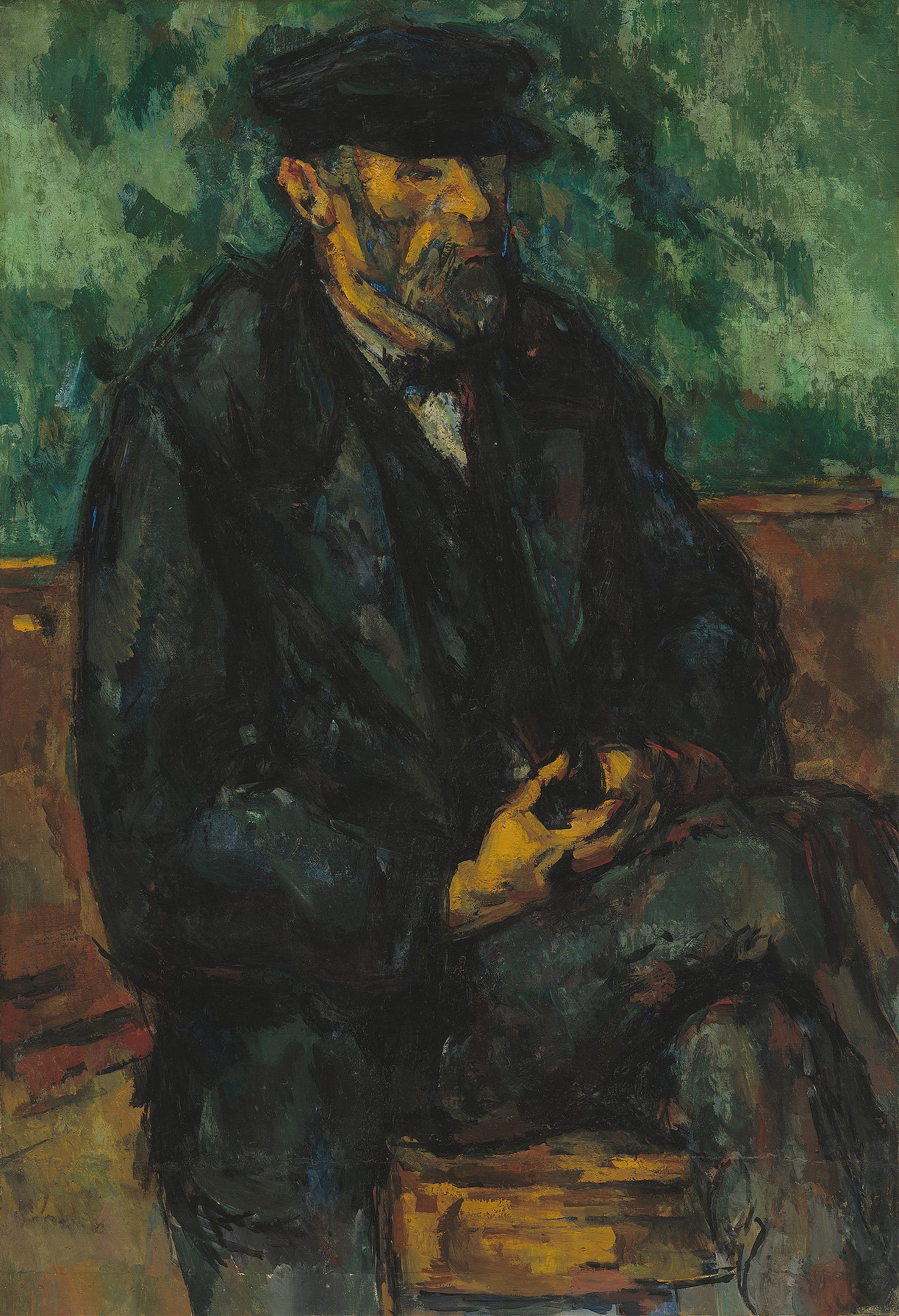 The Gardener Vallier (1906) by Paul Cézanne