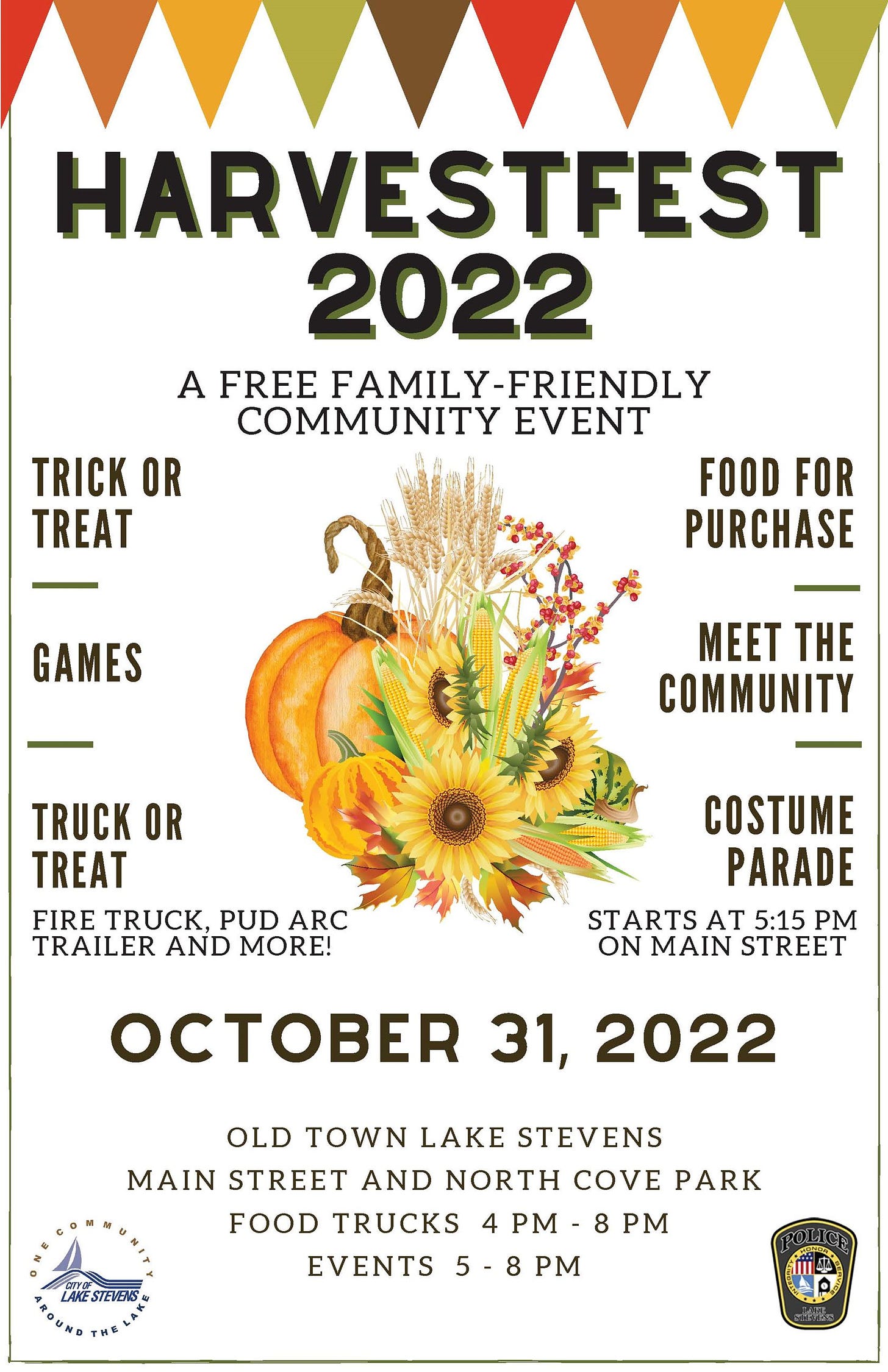 2022 HarvestFest flyer