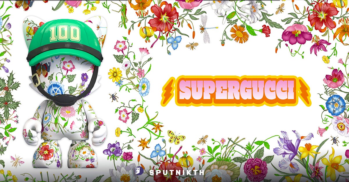 Gucci จับมือกับ Superplastic เปิดตัวคอลเลคชั่น NFT ในชื่อ "SuperGucci" -  SPUTNIKTH