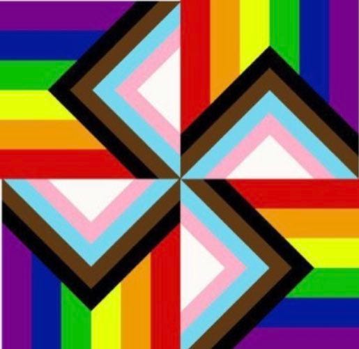 ELIJAH on Twitter: "New pride flag put together is a swastika. Dog whistle?  https://t.co/79w1ppREbI" / Twitter