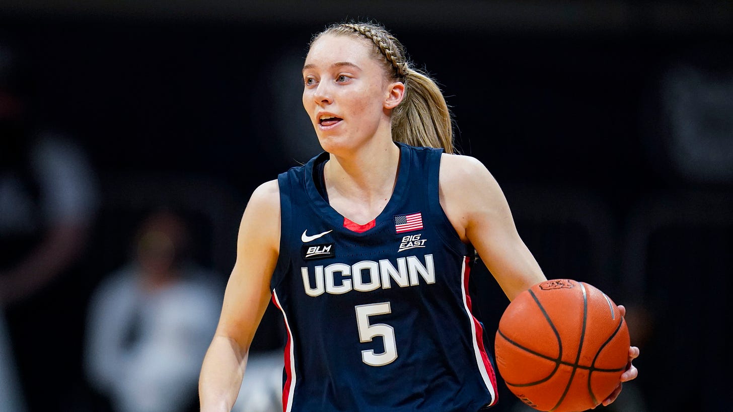 UConn women's basketball freshman Paige Bueckers named first-team AP  All-American - The Boston Globe