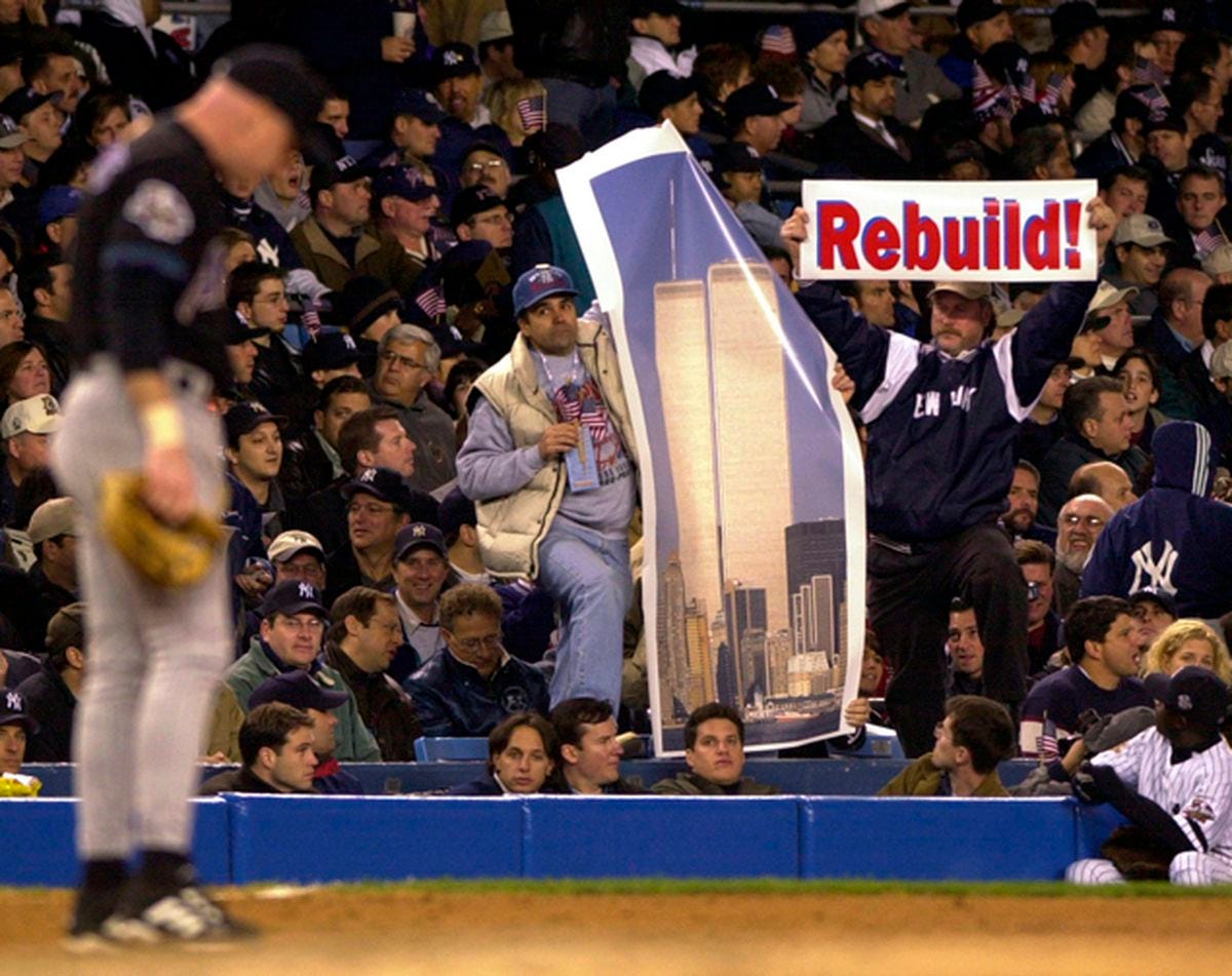 Boston bombing, Diamondbacks at Yankee Stadium elicit memories of time  around 9/11 ... but not fear - New York Daily News