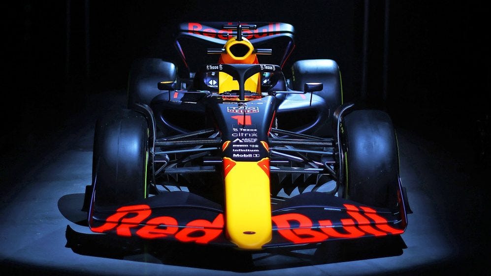 REVEALED: Red Bull show off Verstappen's 2022 title defence challenger, the  RB18 | Formula 1®