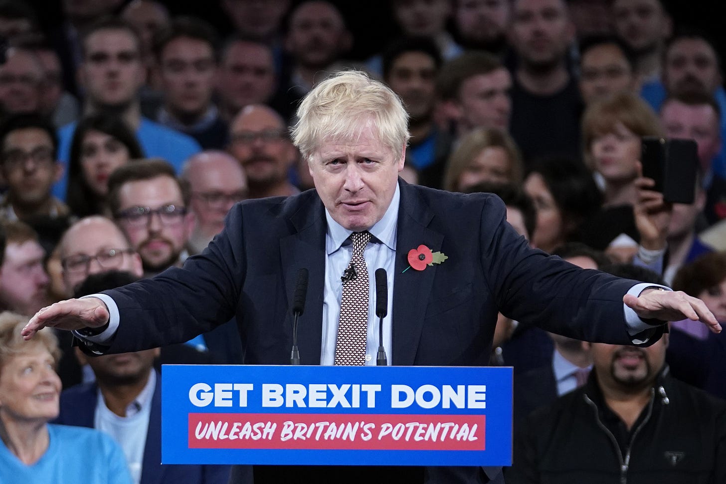 Twitter Reacts to Photos Revealing Boris Johnson Rally To Be Much Smaller  Than Portrayed