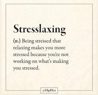 Stresslaxing