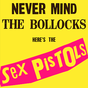 pochette de disque, affiche jaune, rouge, titre, Sex Pistols, Angleterre