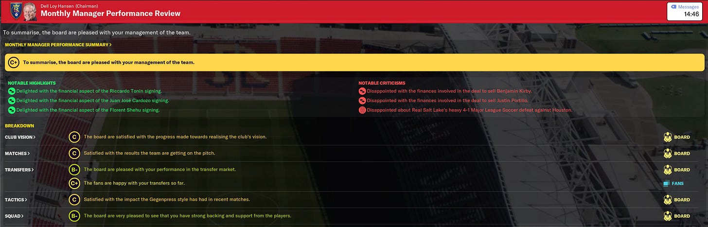 Football Manager 2021 Manager Review
