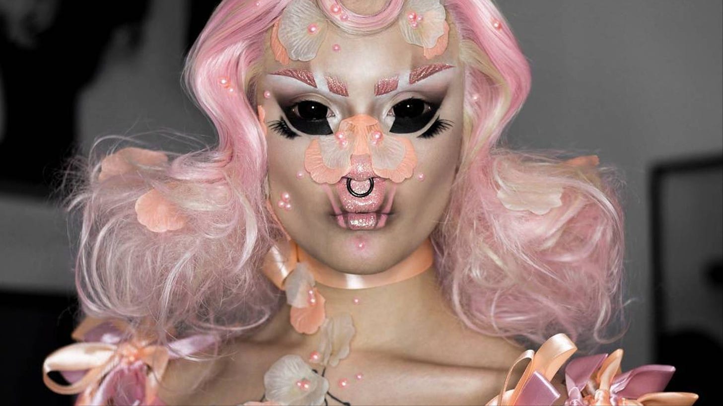 hungry is the mysterious club kid serving distorted drag - i-D
