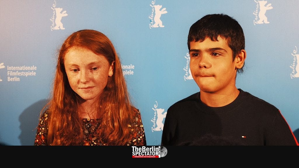 The Australian actors Daisy Axon and Wesley Patton appeared at the Berlinale.