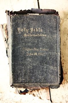 Vintage Leather Bibles 1