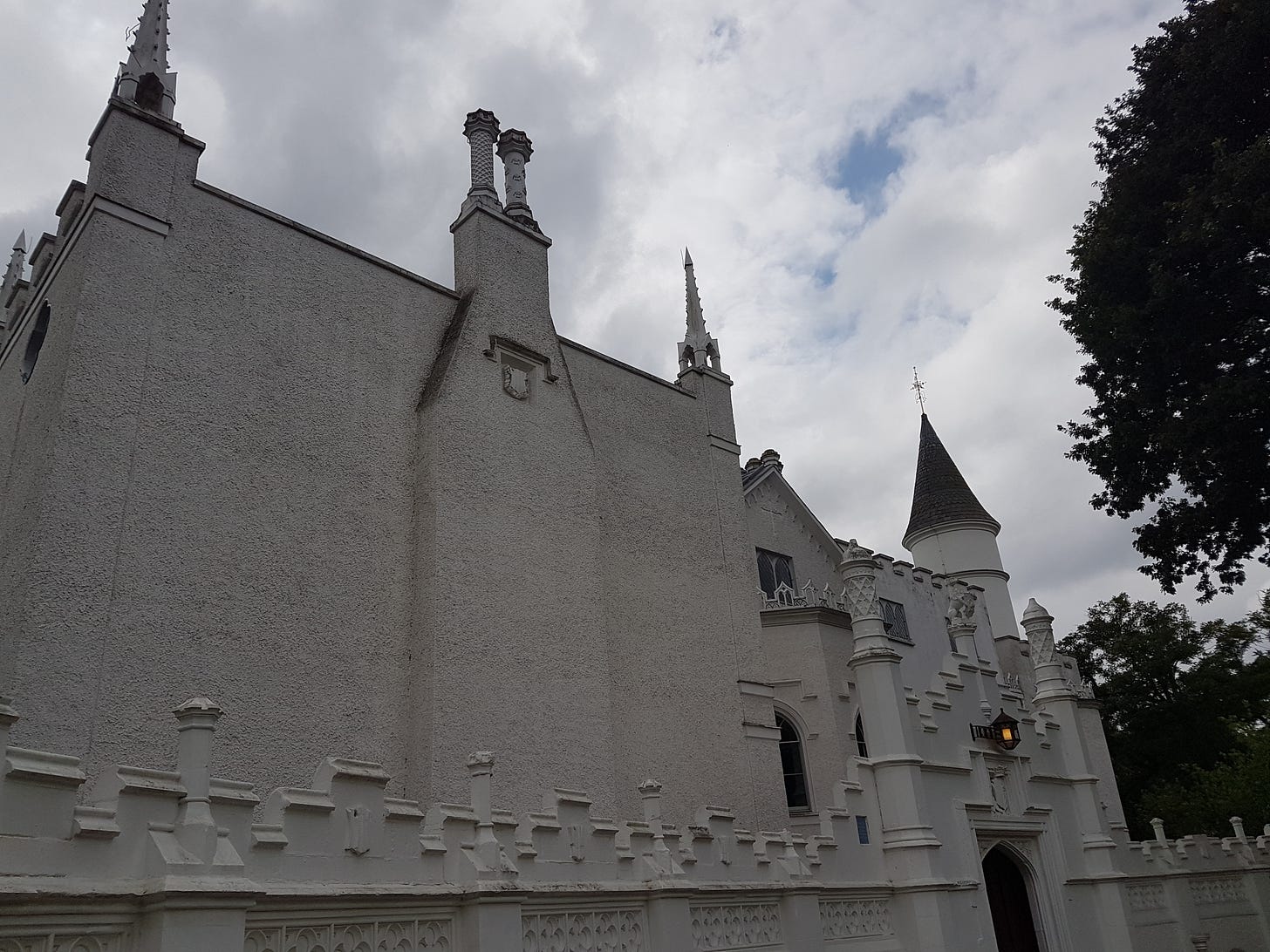A photo I took of Strawberry Hill upon visiting it in 2021