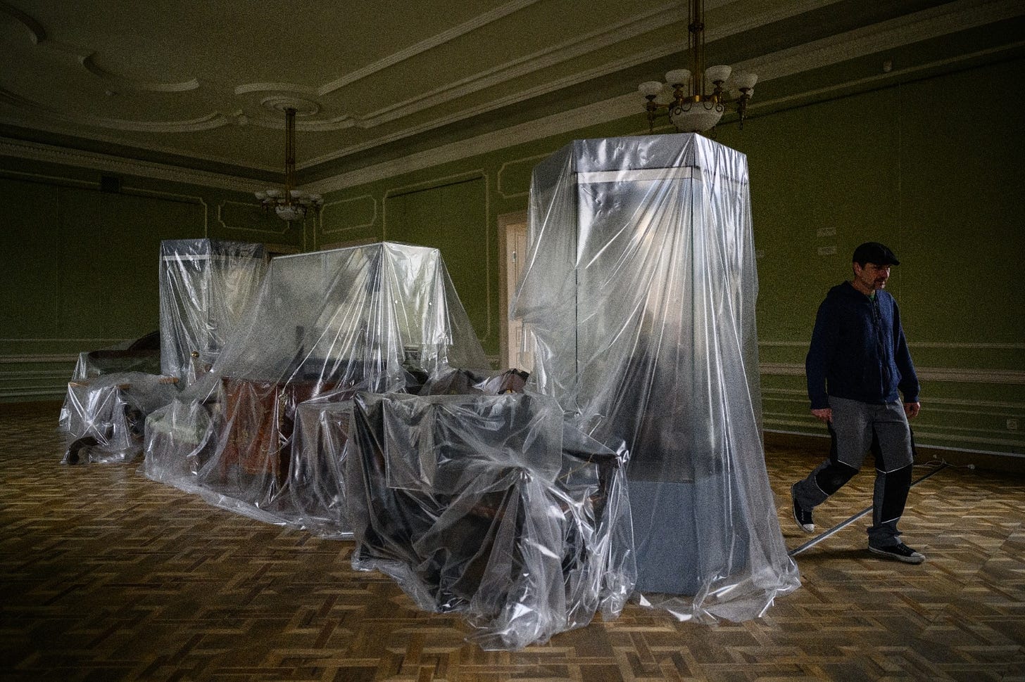 ukraine's art under fire