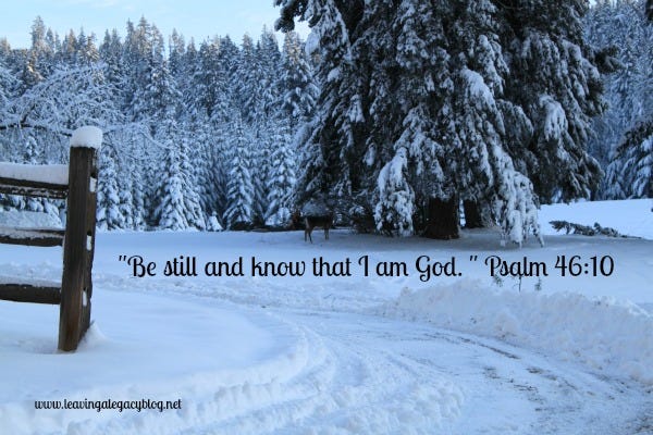 Be Still and Know that I am God - Shari A. Miller