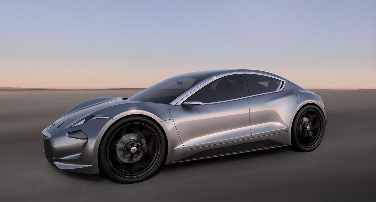 Here's Fisker Inc's first car, the all-electric EMotion luxury sport sedan  | TechCrunch