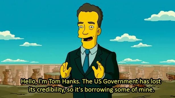 The Simpsons &#39;predicted&#39; Tom Hanks&#39; inauguration special over a decade  earlier - Mirror Online