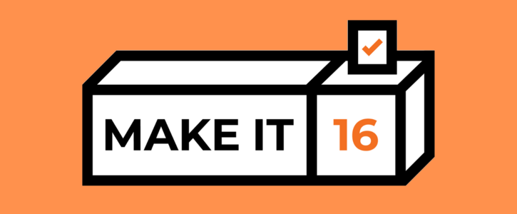 Make It 16 logo