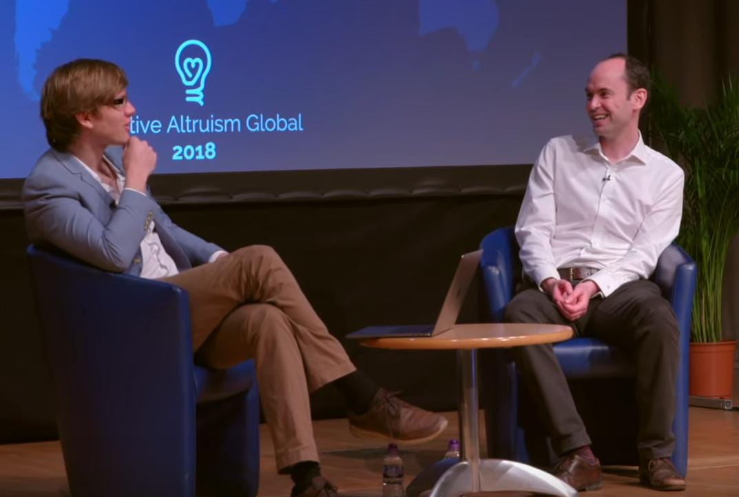 Effective Altruism on Twitter: "Toby Ord is trying to write the definitive  book on existential risk. In this fireside chat with Will MacAskill, you  can learn how the book is going, how
