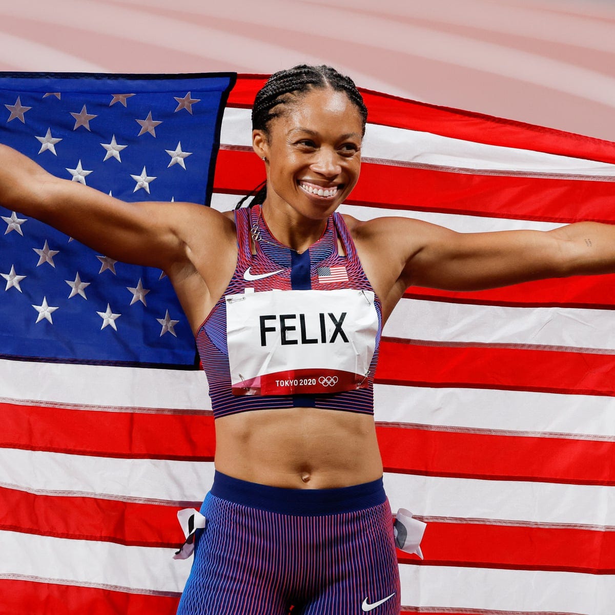 Allyson Felix is most decorated Olympic female track athlete after 400m  bronze | Tokyo Olympic Games 2020 | The Guardian
