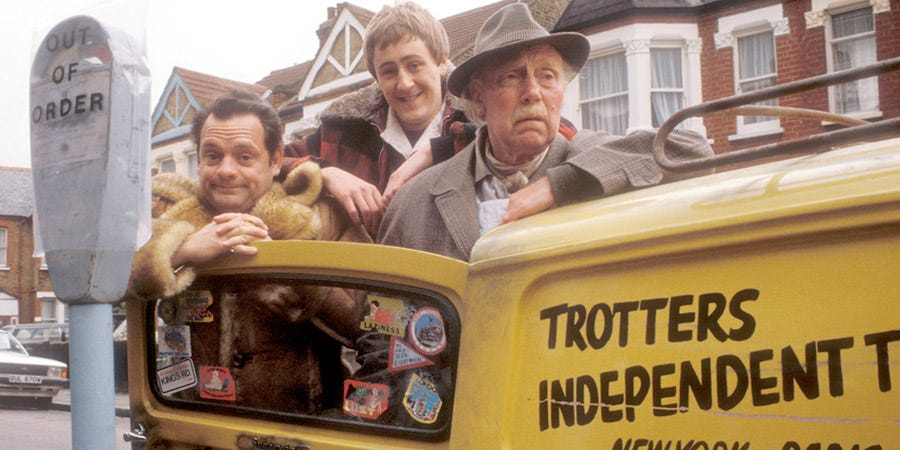Only Fools And Horses van to be auctioned - News - British Comedy Guide