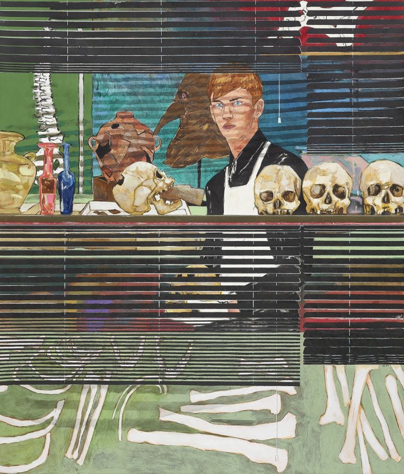 Paintings by Hernan Bas that explore Venice's history of life, death,  vampires and plagues | Creative Boom