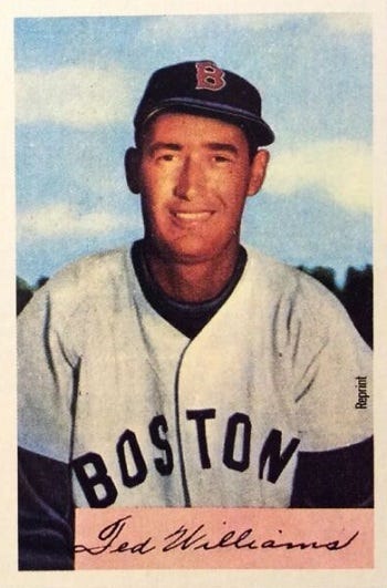 1954 Bowman Ted Williams