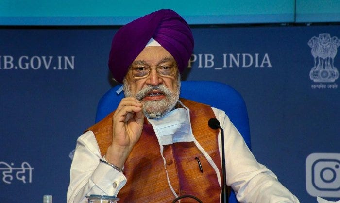 Decision on international flights depends on other countries: Hardeep Singh  Puri | Deccan Herald