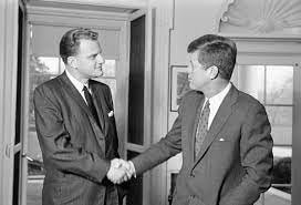 How Billy Graham Tried to Prevent JFK From Winning the Presidency -  Biography