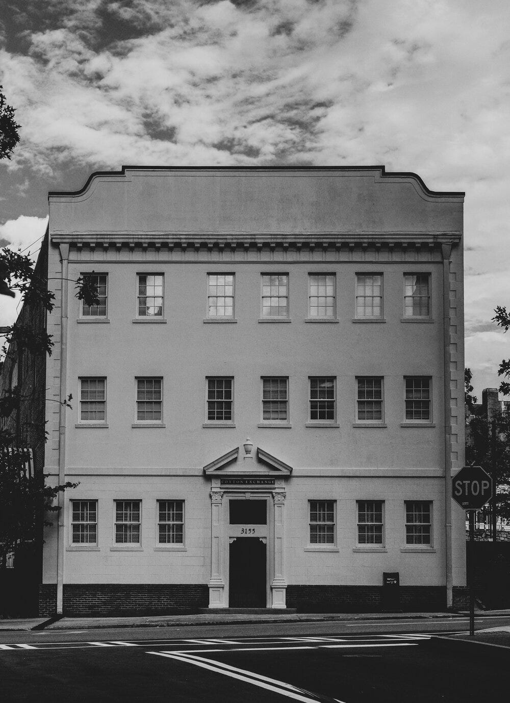 The Cotton Exchange at 3155 Roswell Road in Buckhead, where Klan robes and hoods were produced.
