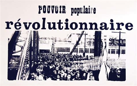 Estampe/Affiche - Pouvoir Populaire Révolution Mai 68 1968 ...