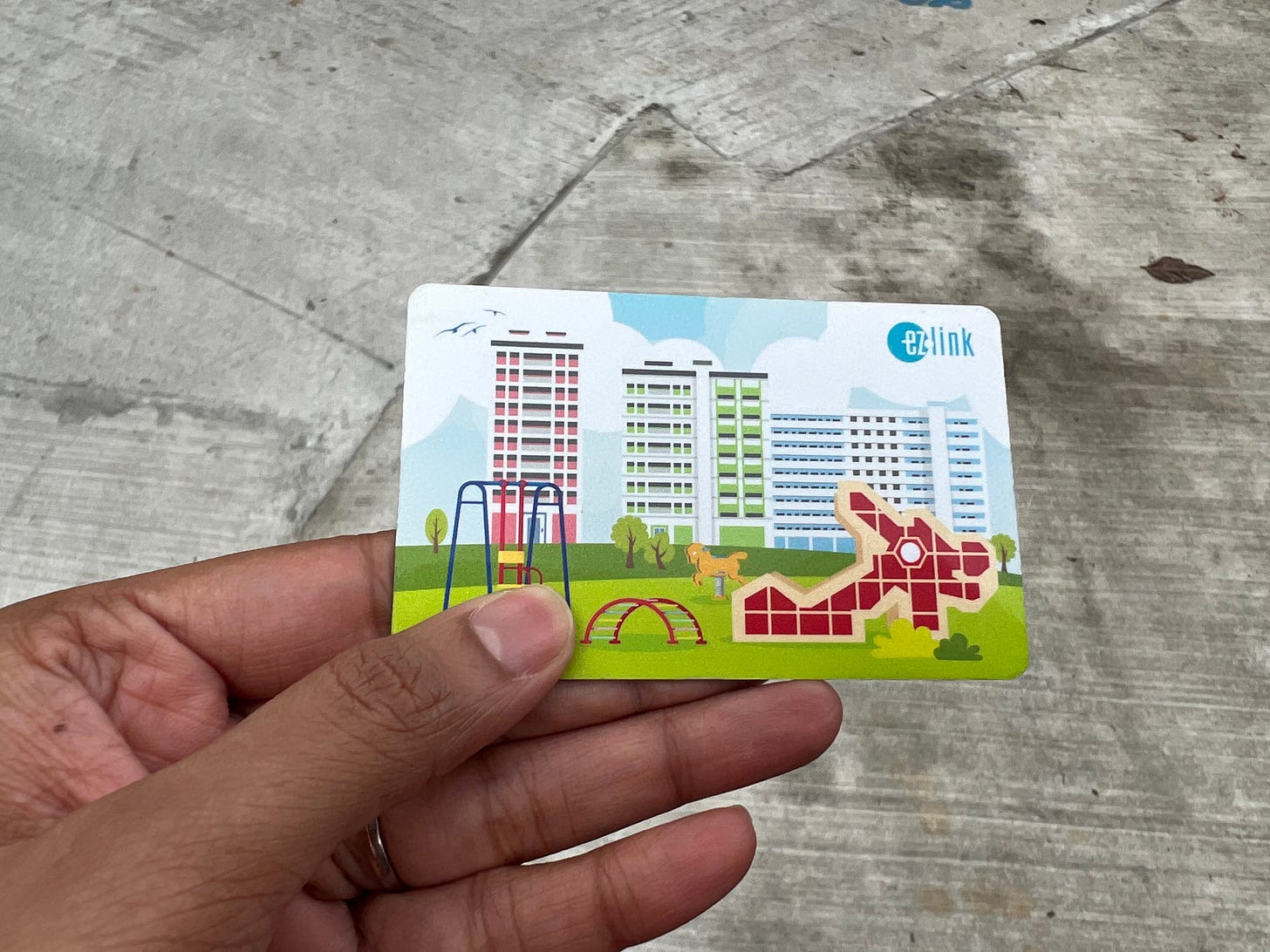 EZ link Smart Card for MRT and Bus
