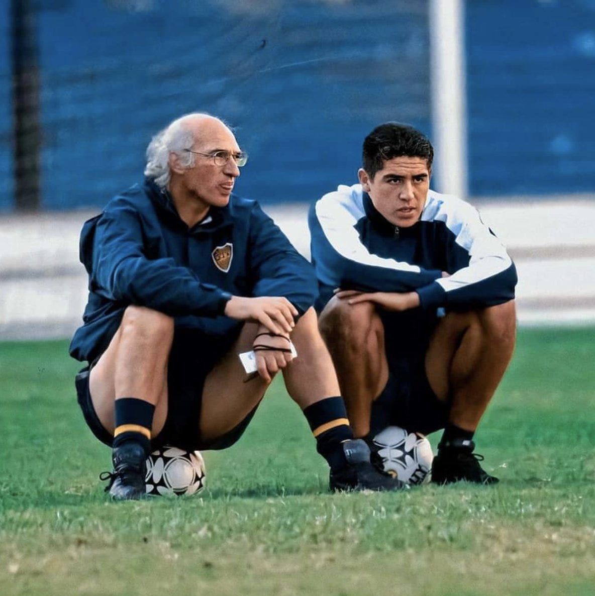Football Tweet ⚽ on Twitter: &quot;Juan Román Riquelme on Carlos Bianchi, the  most successful coach in Boca&#39;s history: 🗣️ “Bianchi is great, but he  should settle for what he&#39;s already won and