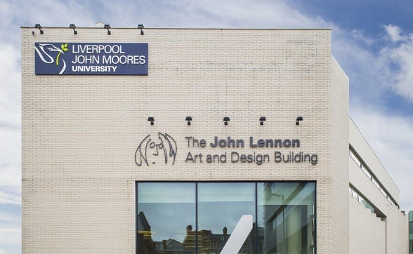 Photo of the John Lennon Art and Design Building