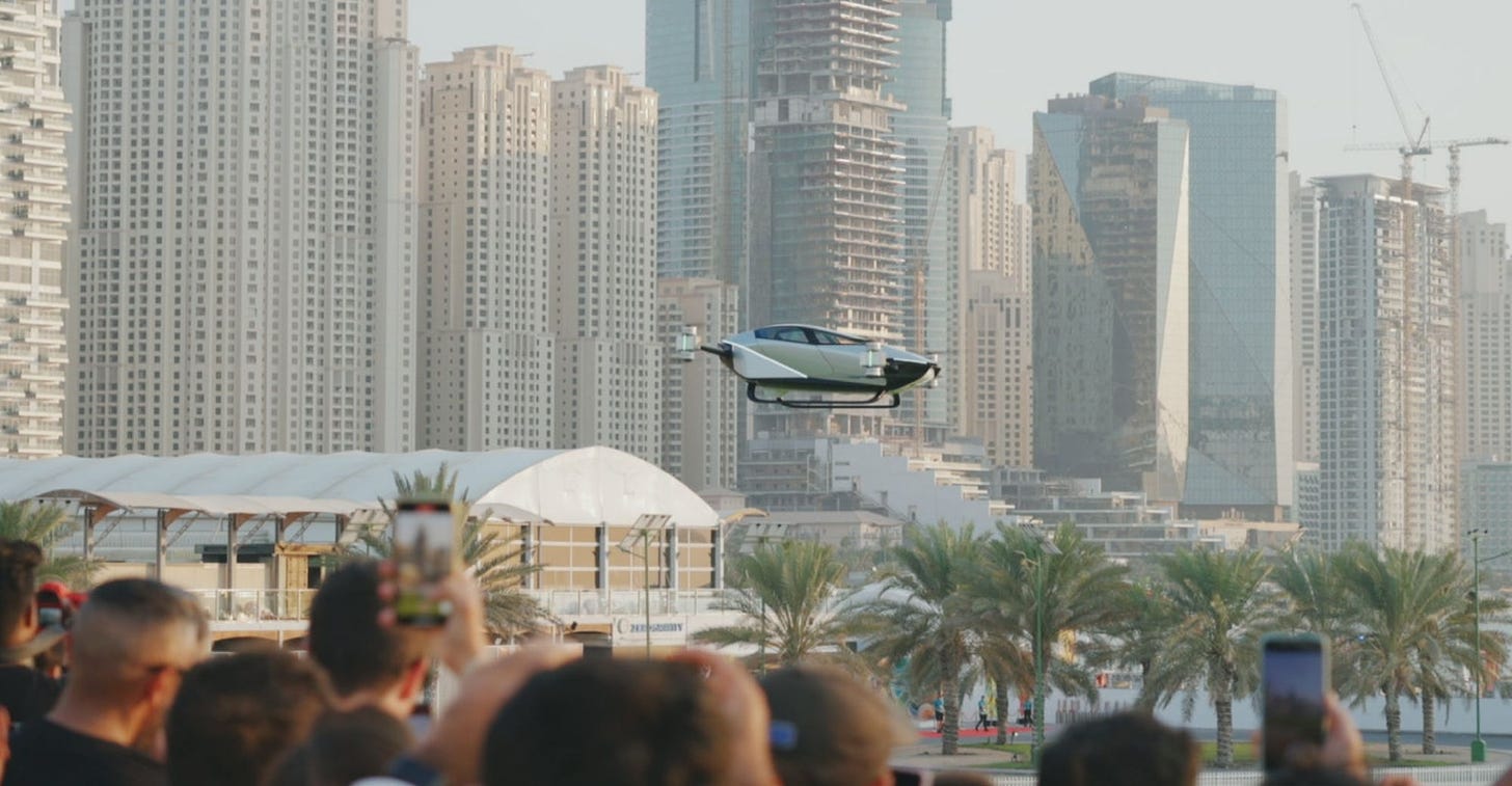 XPeng’s Flying Car X2 Completes Maiden Overseas Public Flight in Dubai