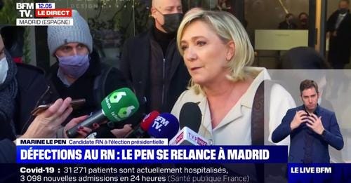 Marine Le Pen: "Ceux qui veulent partir partent, mais ils partent maintenant"