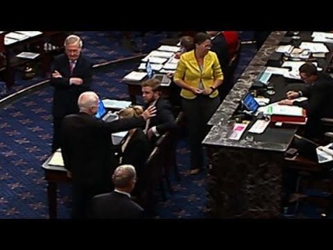 McCain votes 'no' on Obamacare repeal - YouTube