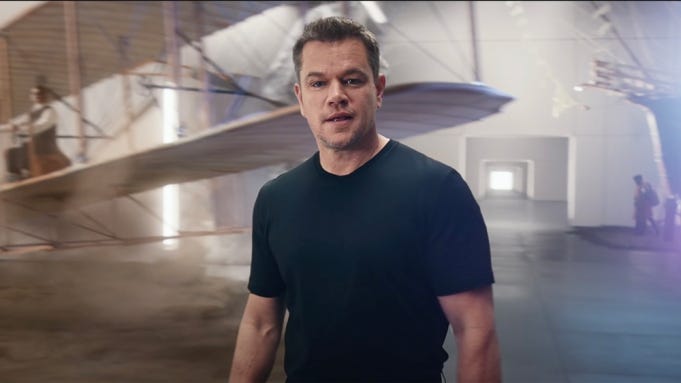 Matt Damon Stars in Crypto Commercial - Variety