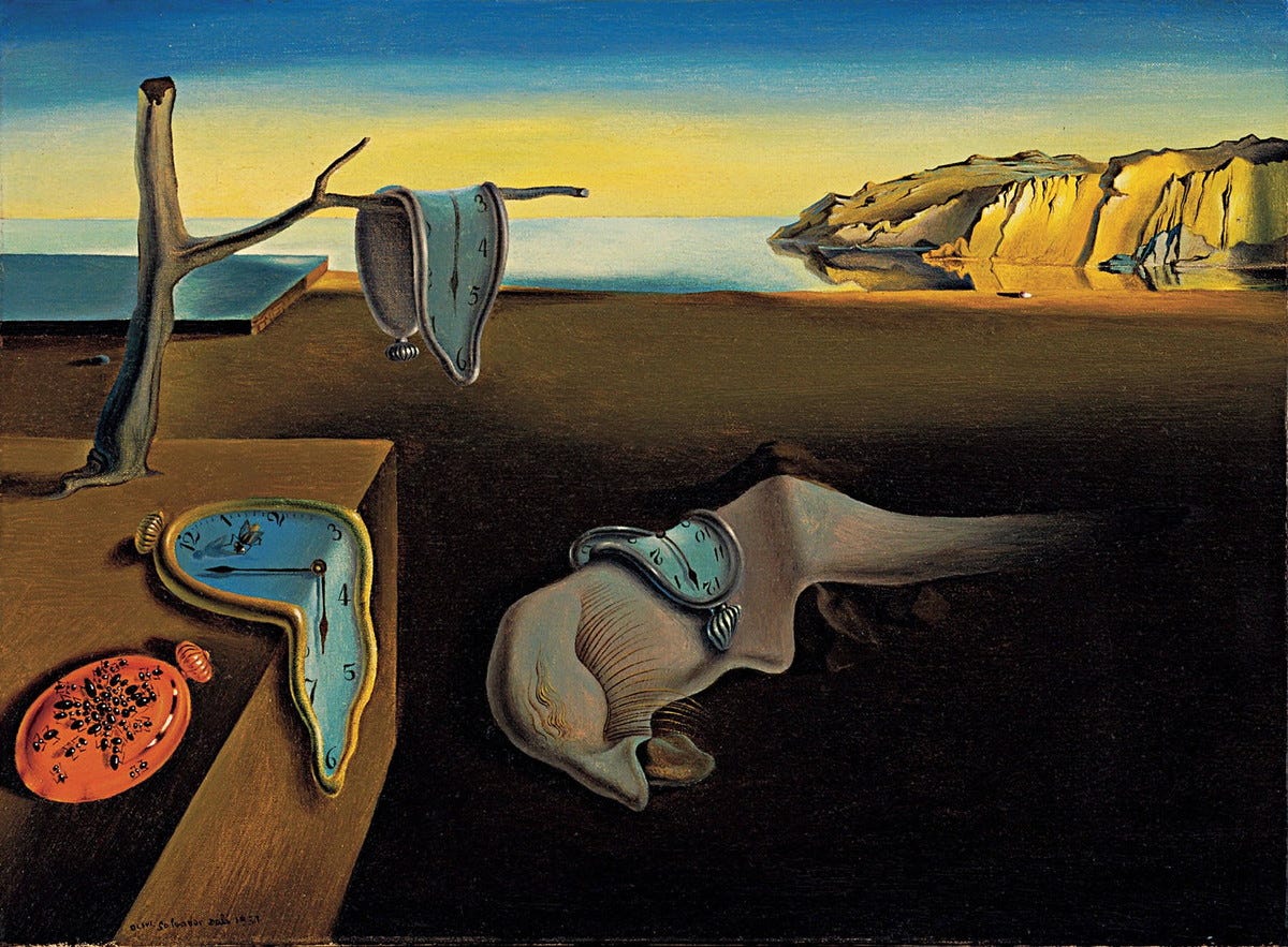 A Persistência da Memória, de Salvador Dali