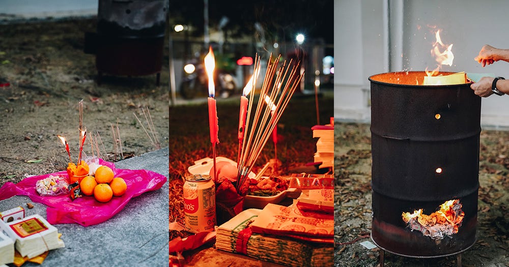 Portrait Mode: Why S'poreans burn offerings & kim zua over Hungry Ghost  Festival month - Mothership.SG - News from Singapore, Asia and around the  world