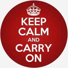 keep calm and carry on | Dictionary.com