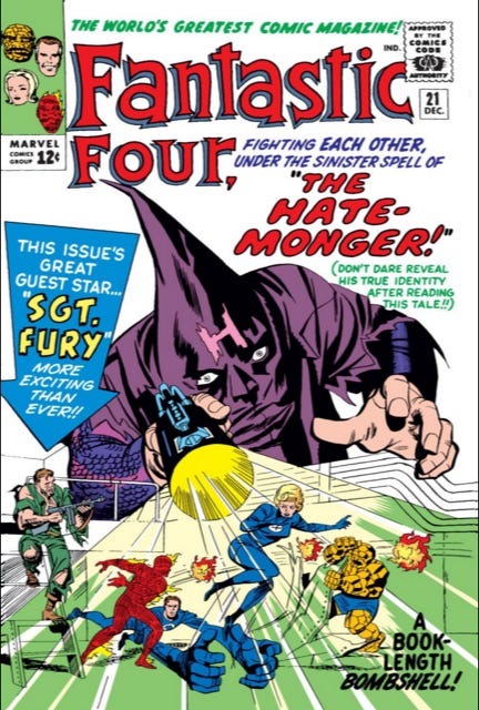 Fantastic Four Vol 1 21 | Marvel Database | Fandom