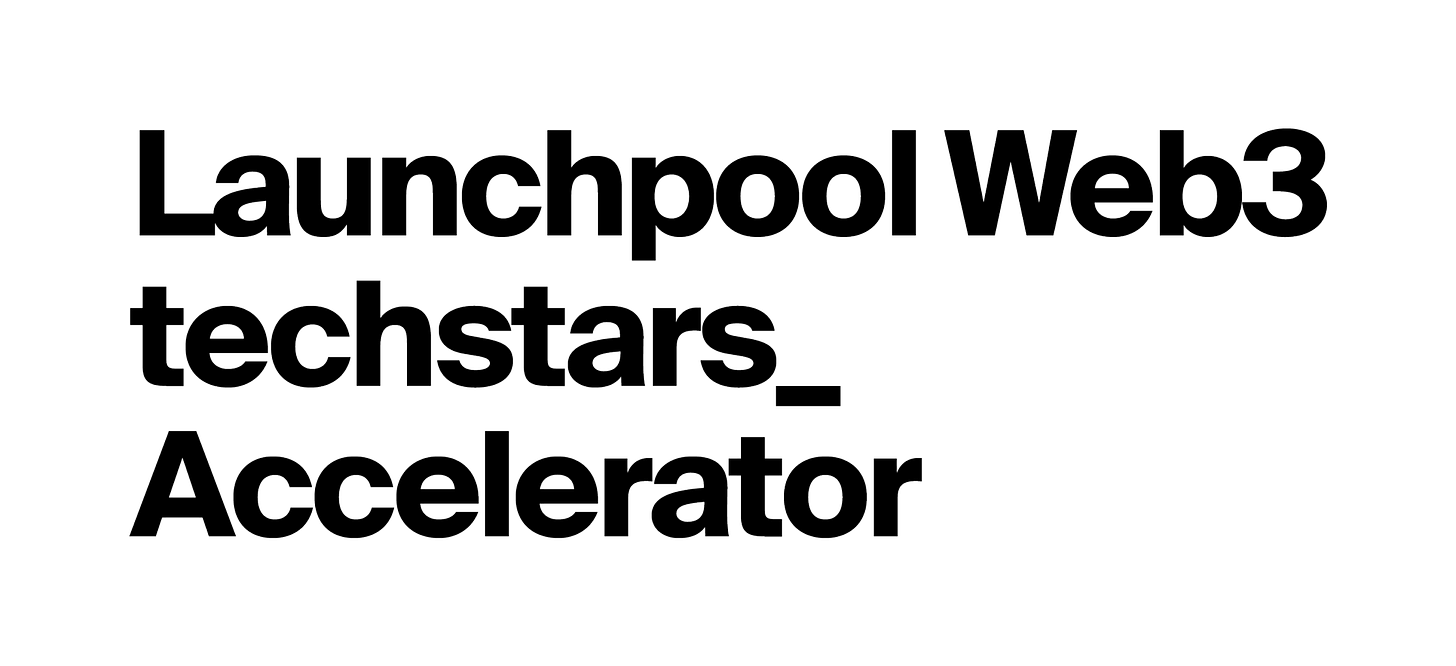 Launchpool Web3 Techstars Accelerator logo