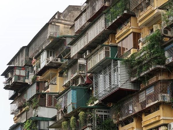 Apartments in Hanoi.