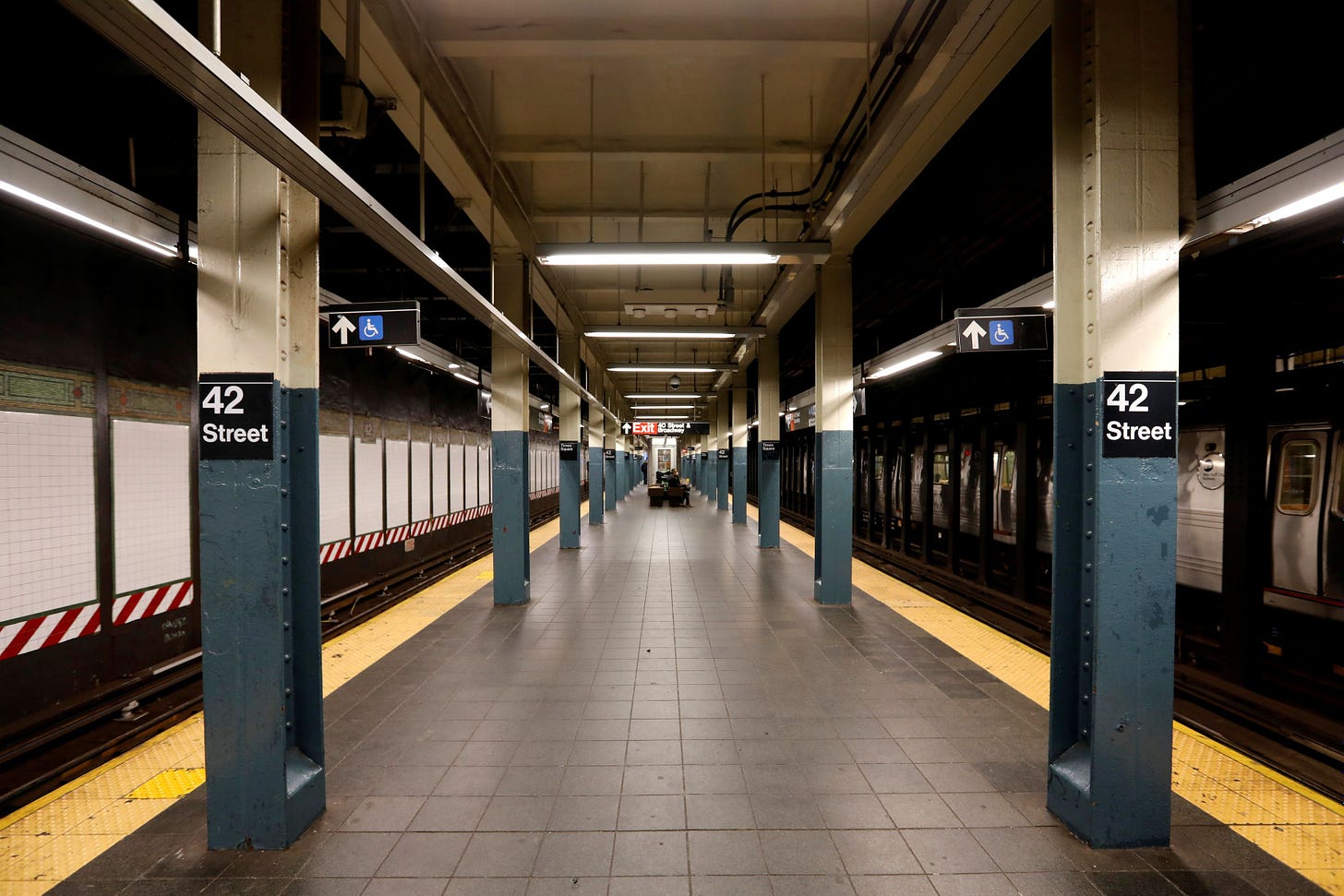 New York City subway empty - The Washington Post