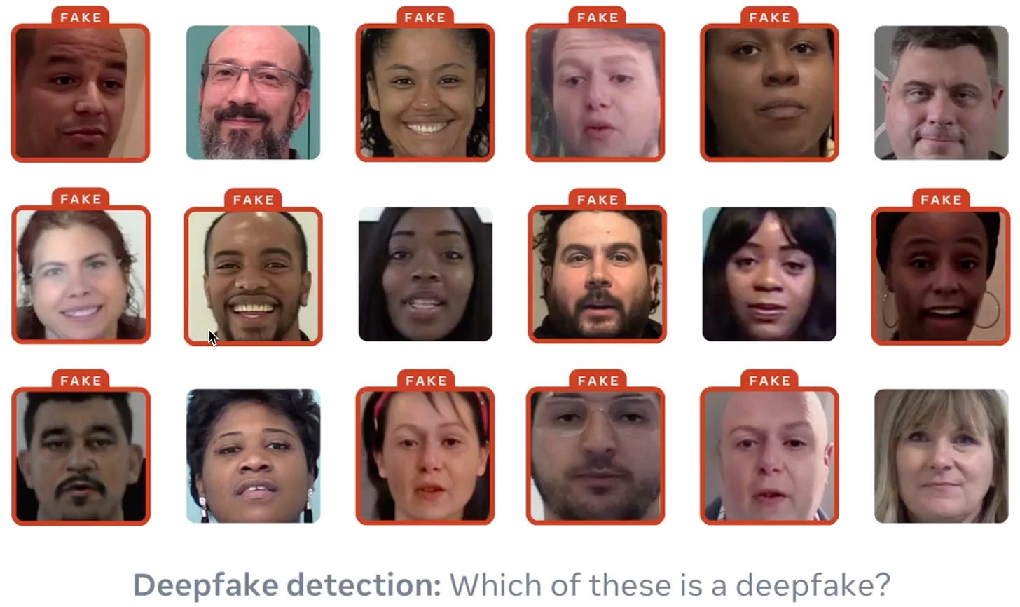 Facebook DeepFake Detection