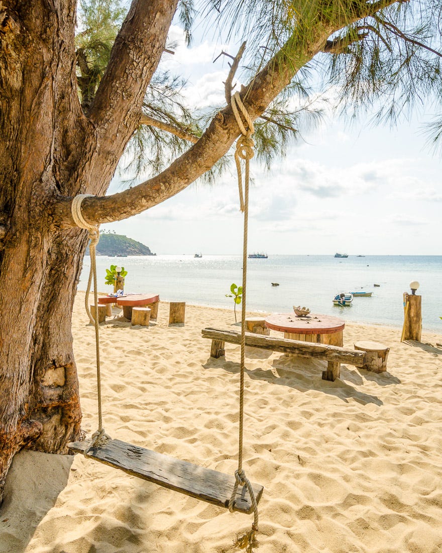 thai island beach, travel mentors