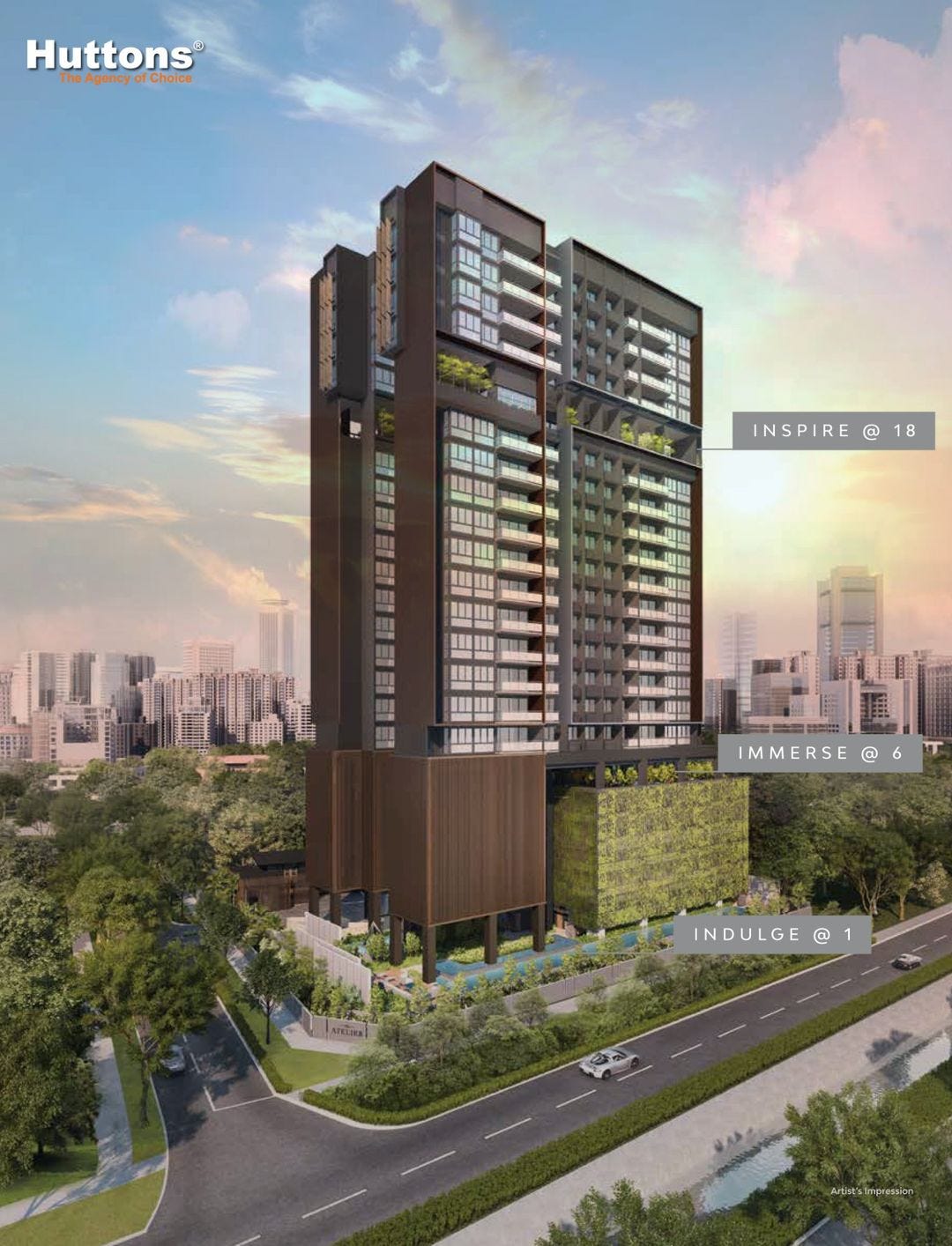 May be an image of skyscraper