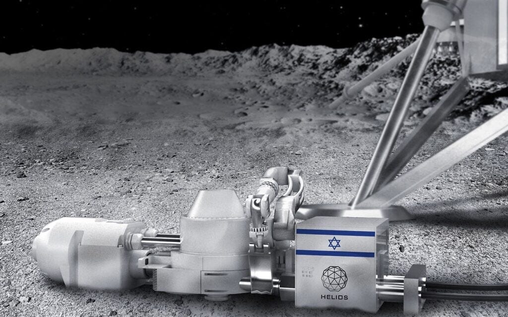Israel&#39;s Helios hitches ride on Japan lunar lander in bid to make oxygen on  Moon | The Times of Israel