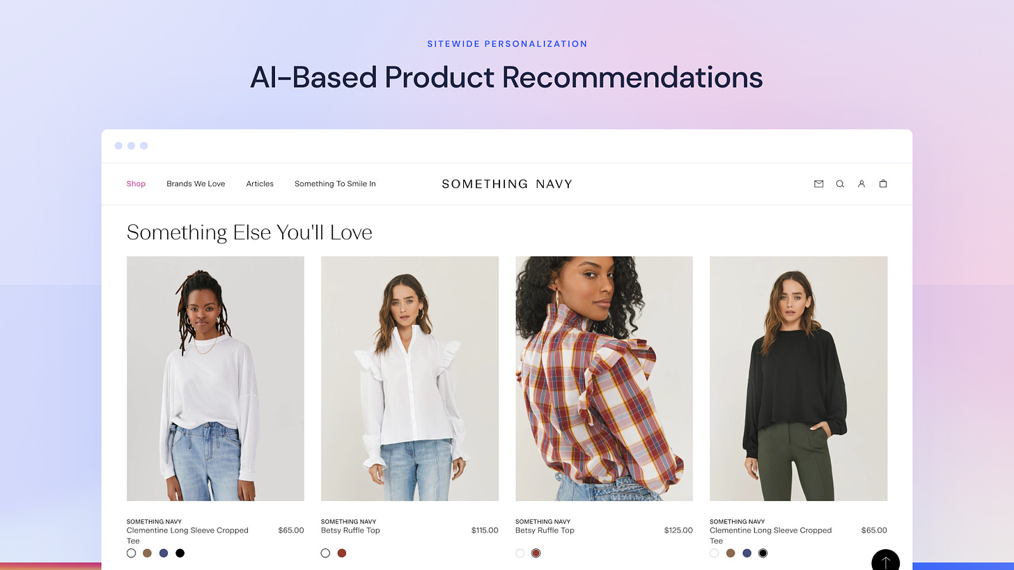 AI-Based Product Recommendations